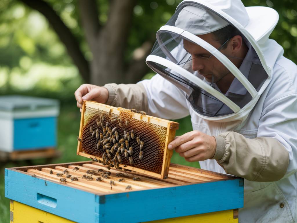 Apiculteur Caluire : que faire en cas d’essaim d’abeilles dans votre jardin ou votre entreprise