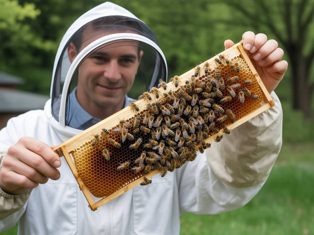 Apiculteur Givors : que faire si un essaim d’abeilles s’installe chez vous au printemps