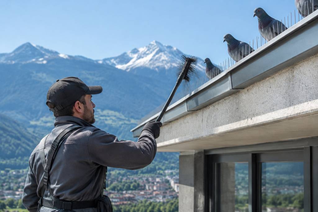 Pourquoi faire appel à une entreprise de dépigeonnage en valais